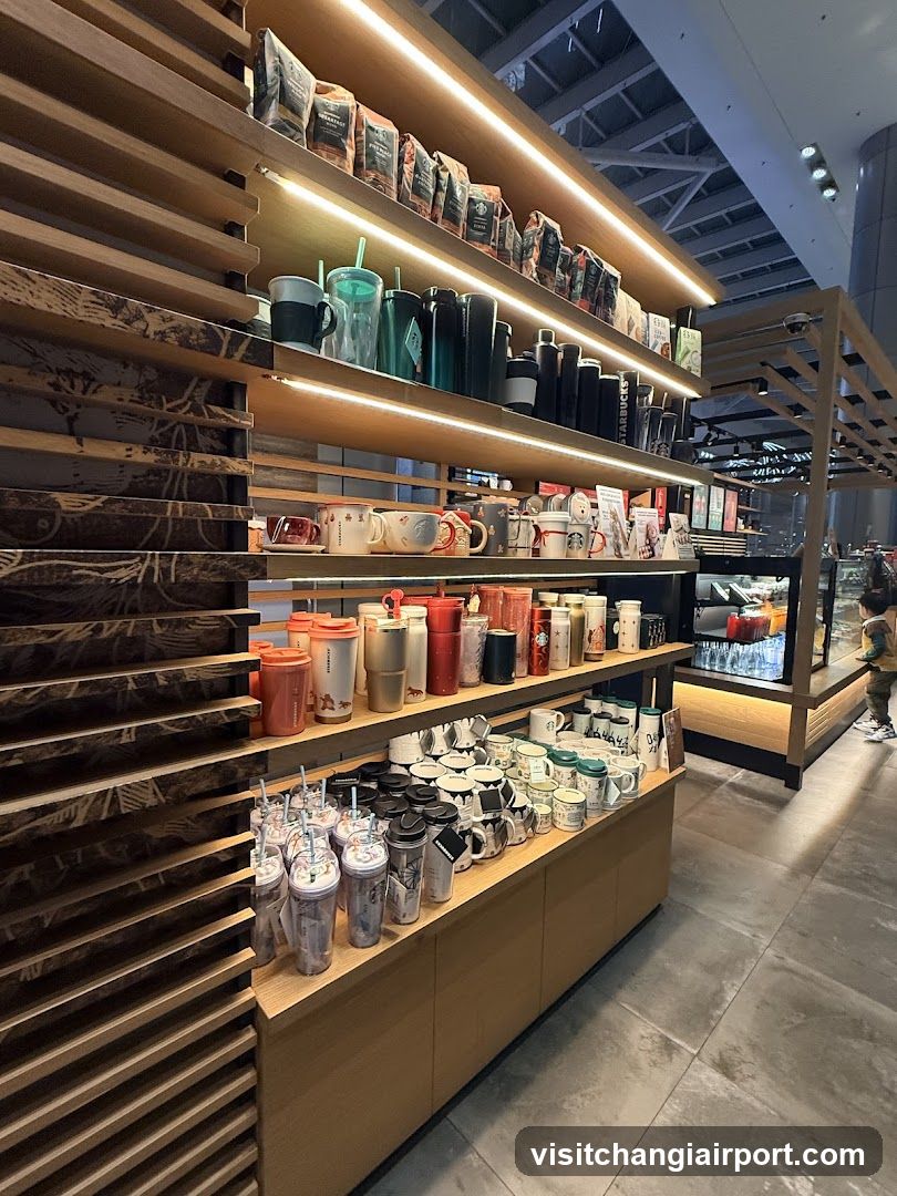 Coffee Shop Interior Display