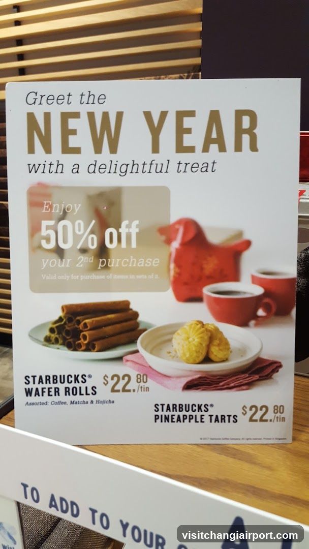 New Year Promotion Sign