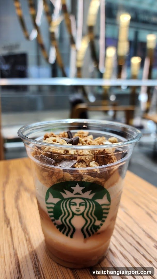 Starbucks Dessert Drink with Granola Topping