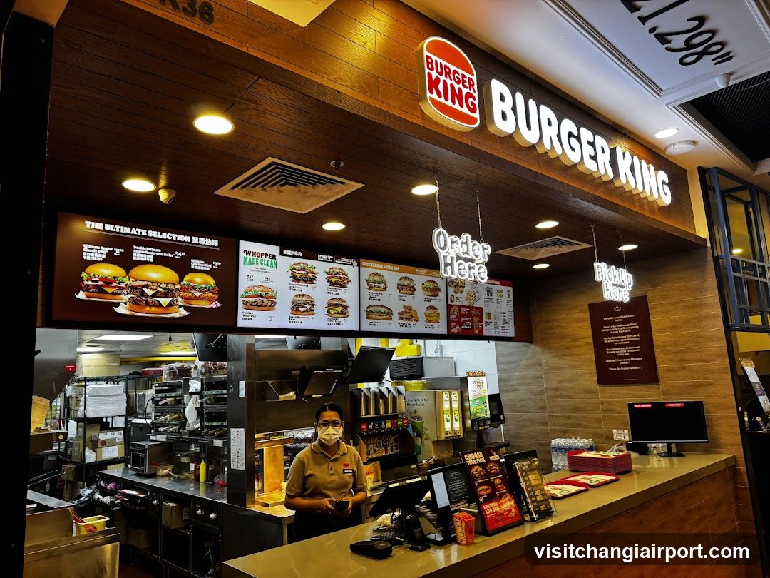 Burger King Interior View