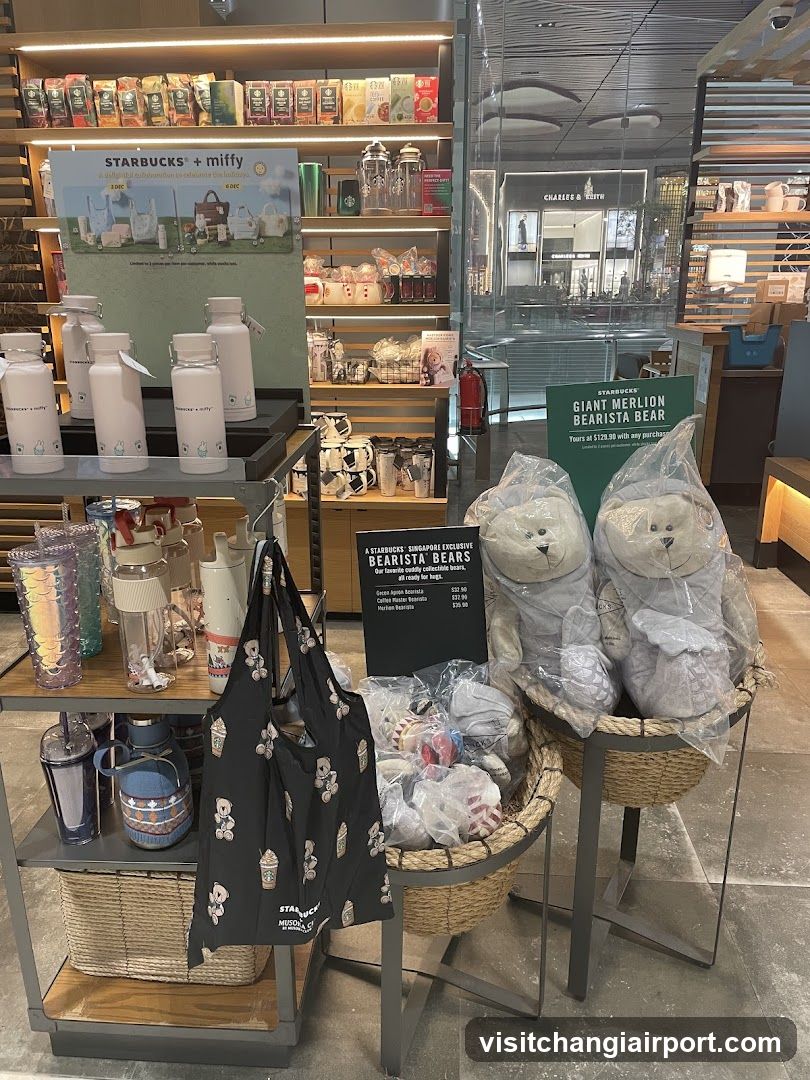 Starbucks x Miffy Merchandise Display