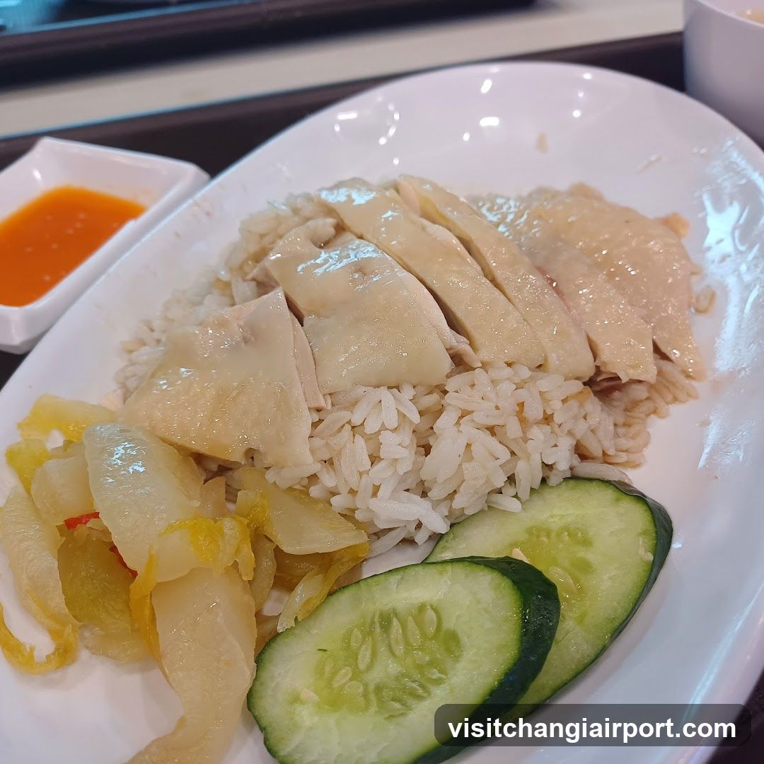 Hainanese Chicken Rice Plate