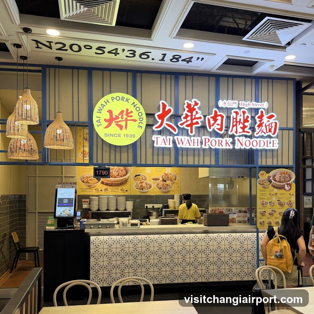 Tai Wah Pork Noodle Shop Interior