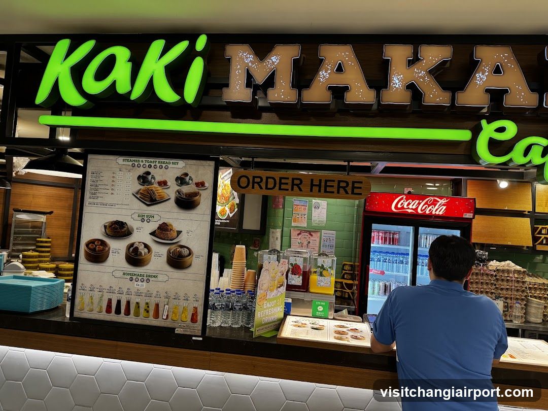 Kaki Makau Cafe Counter View