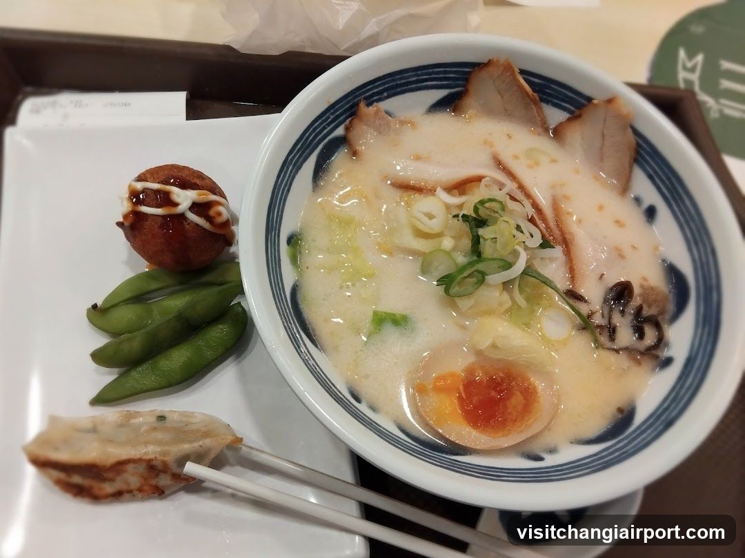 Ramen Bowl with Side Dishes