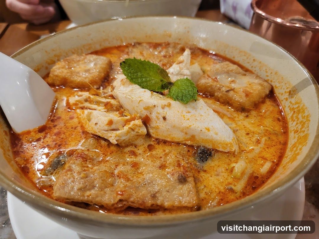 Spicy Soup with Tofu and Fish Cake