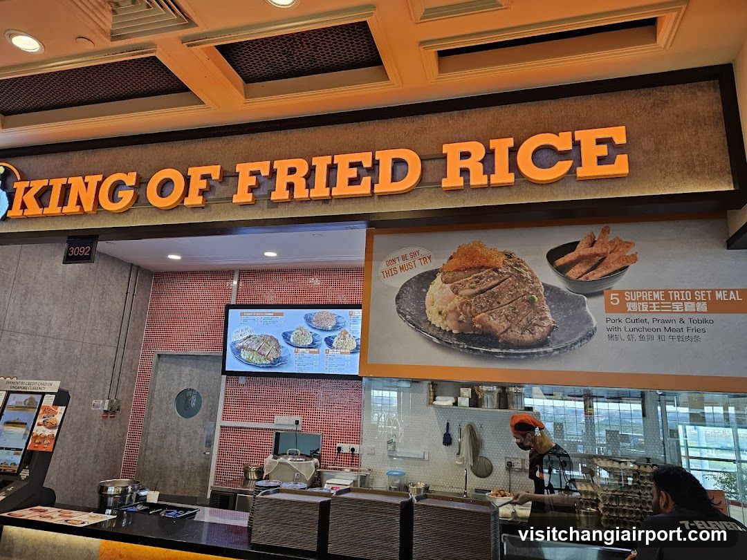 King of Fried Rice Storefront Interior View
