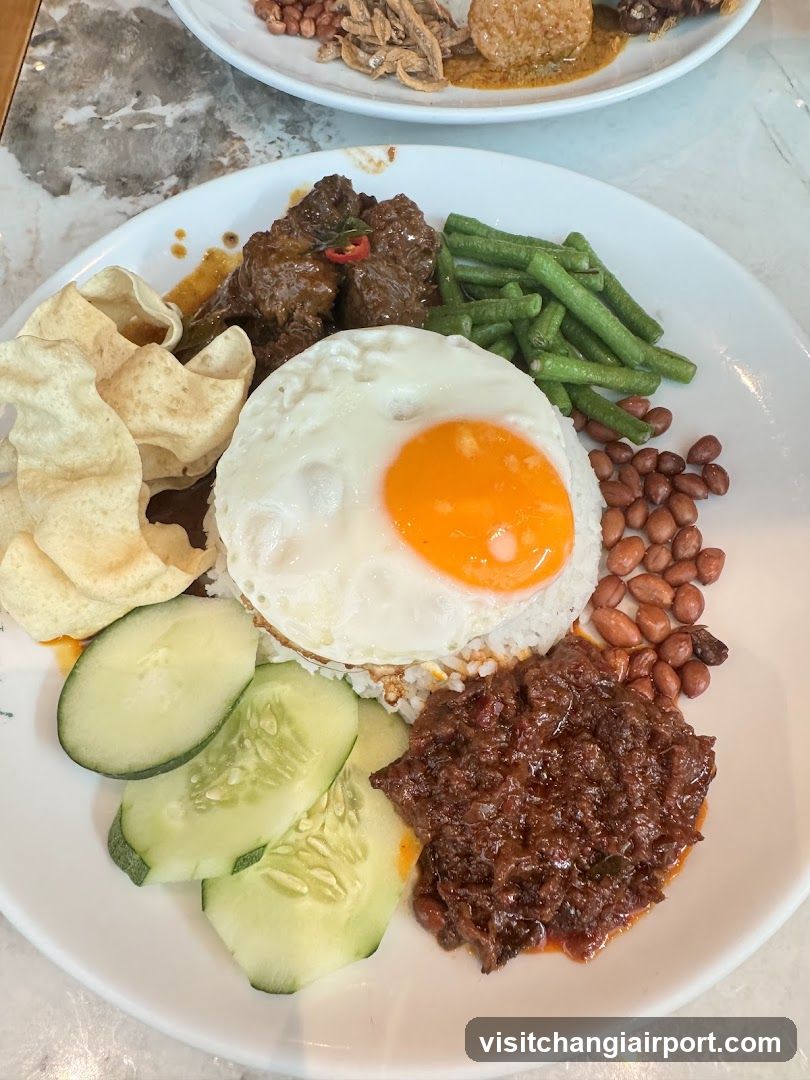 Nasi Lemak Plate