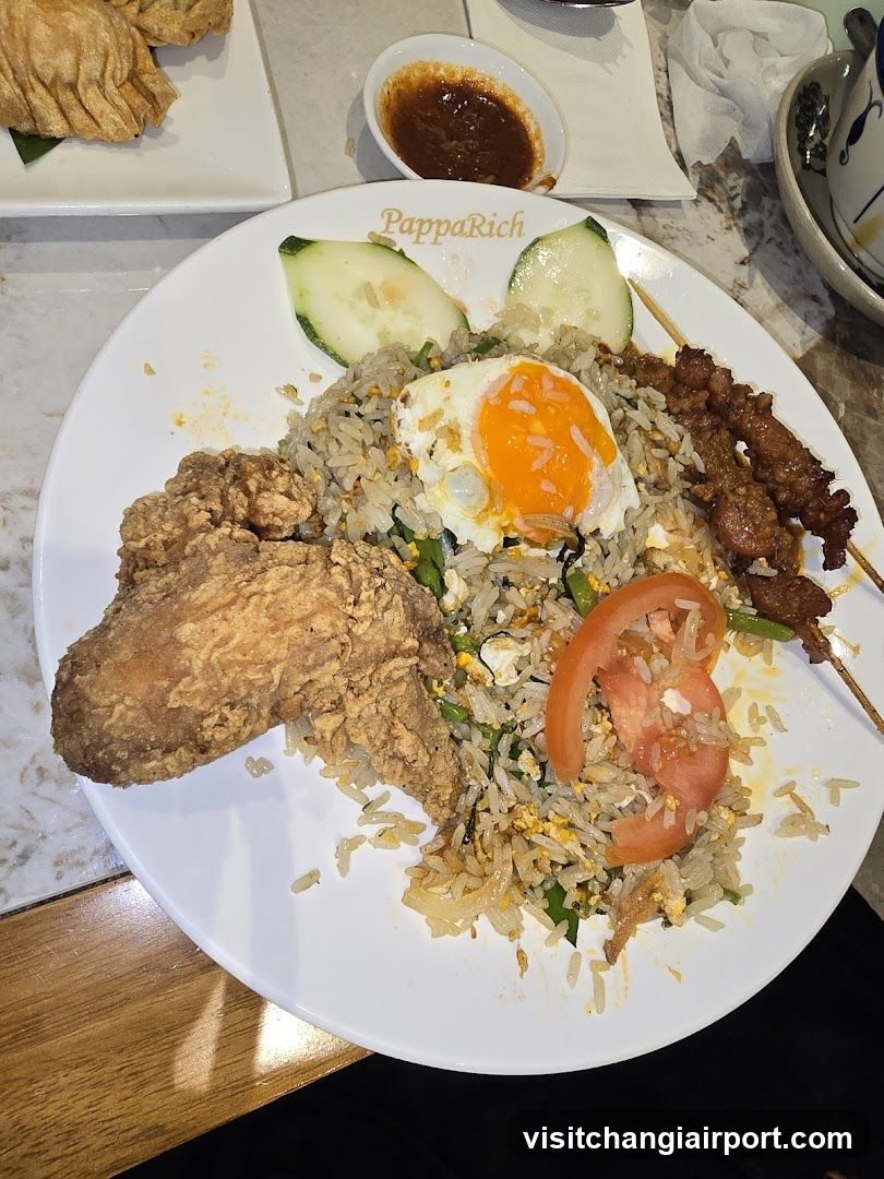 Fried Rice Plate at PappaRich