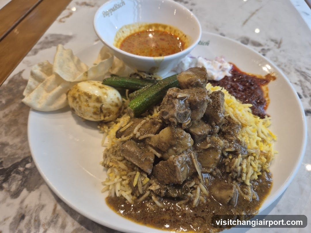 Curry Rice Plate with Side Dishes