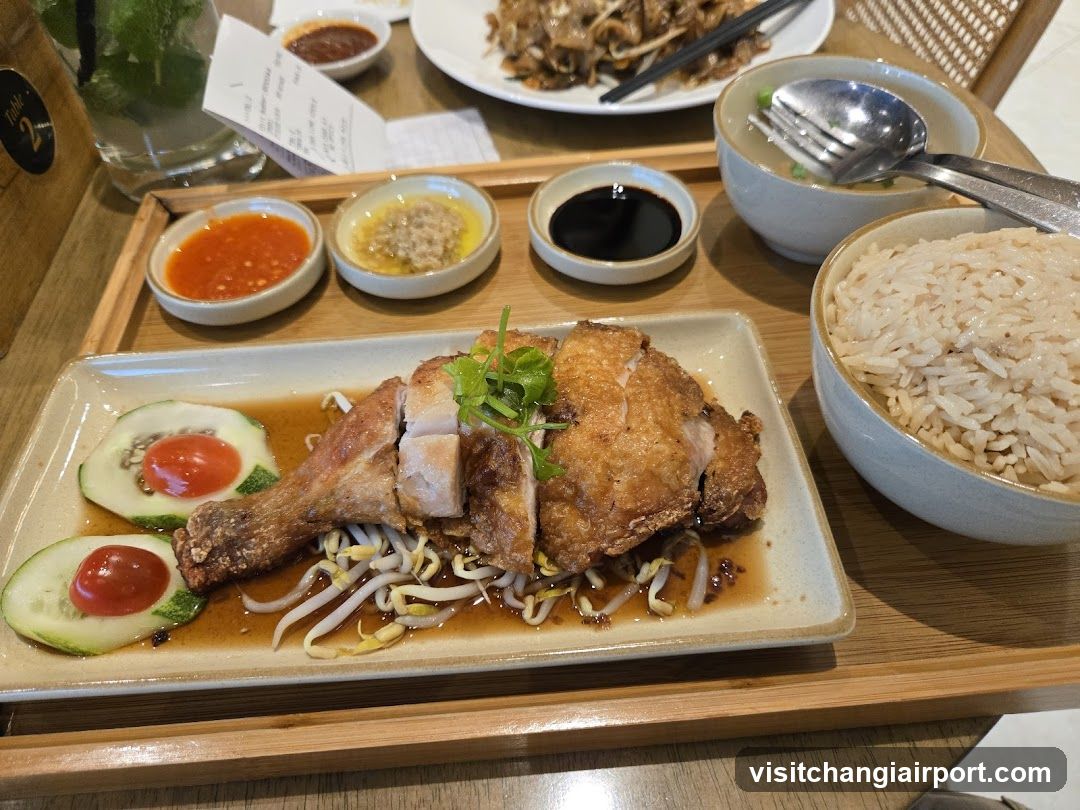 Hainanese Chicken Rice Meal