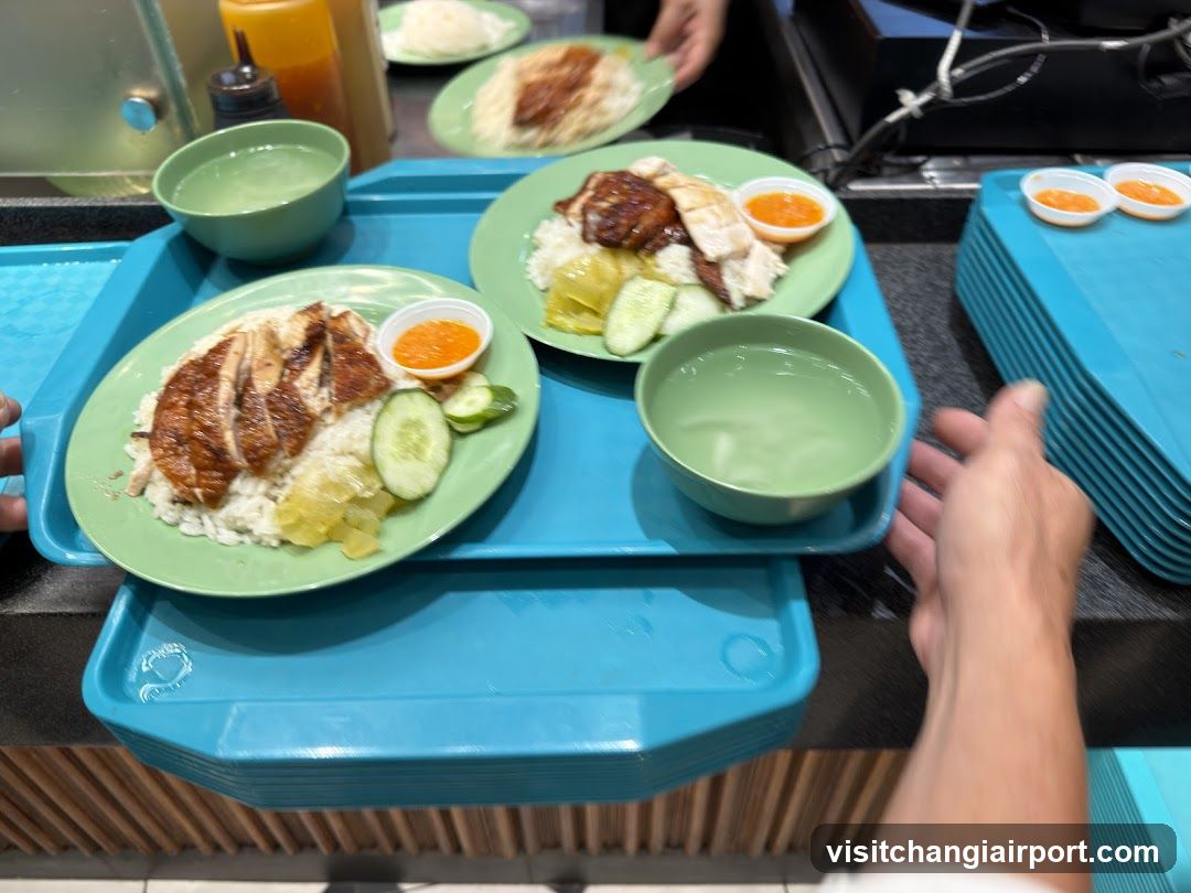 PX Hainanese Chicken Rice (Halal)