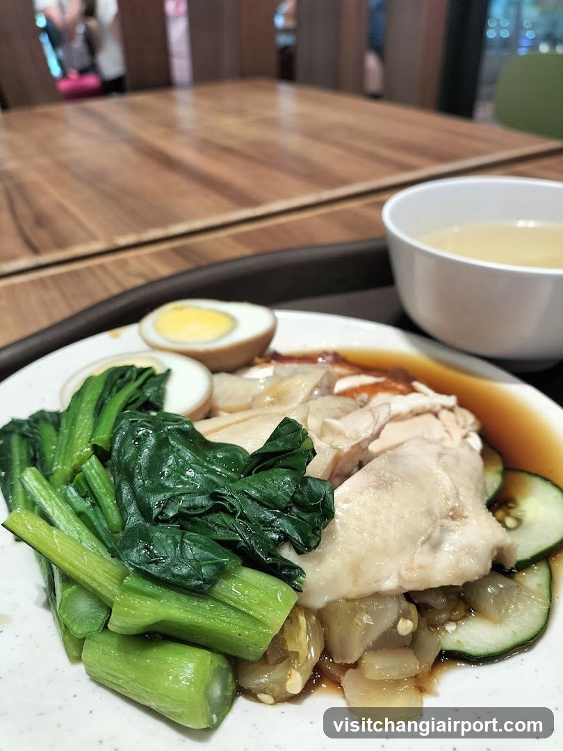 PX Hainanese Chicken Rice (Halal)
