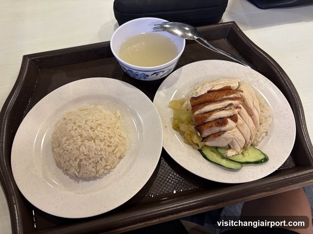 Hainanese Chicken Rice Meal