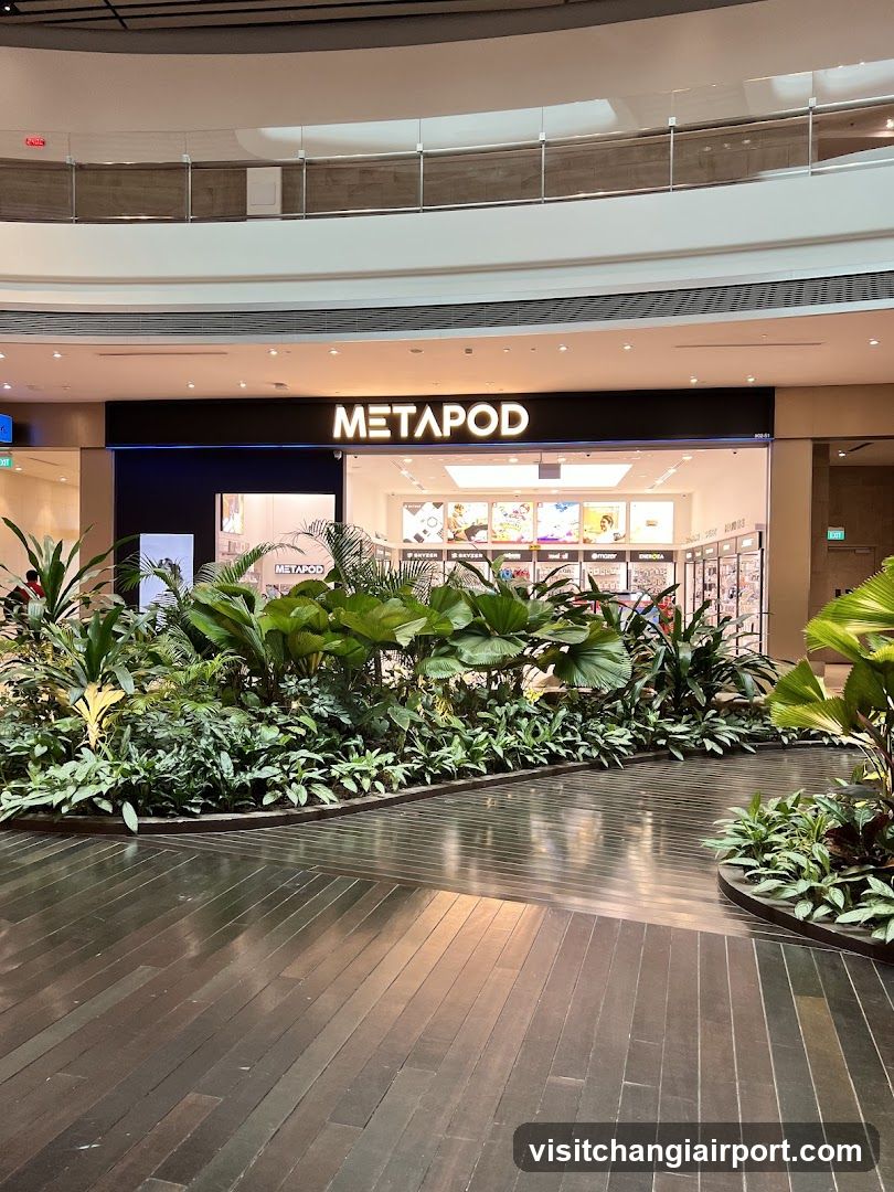METAPOD Store Interior View