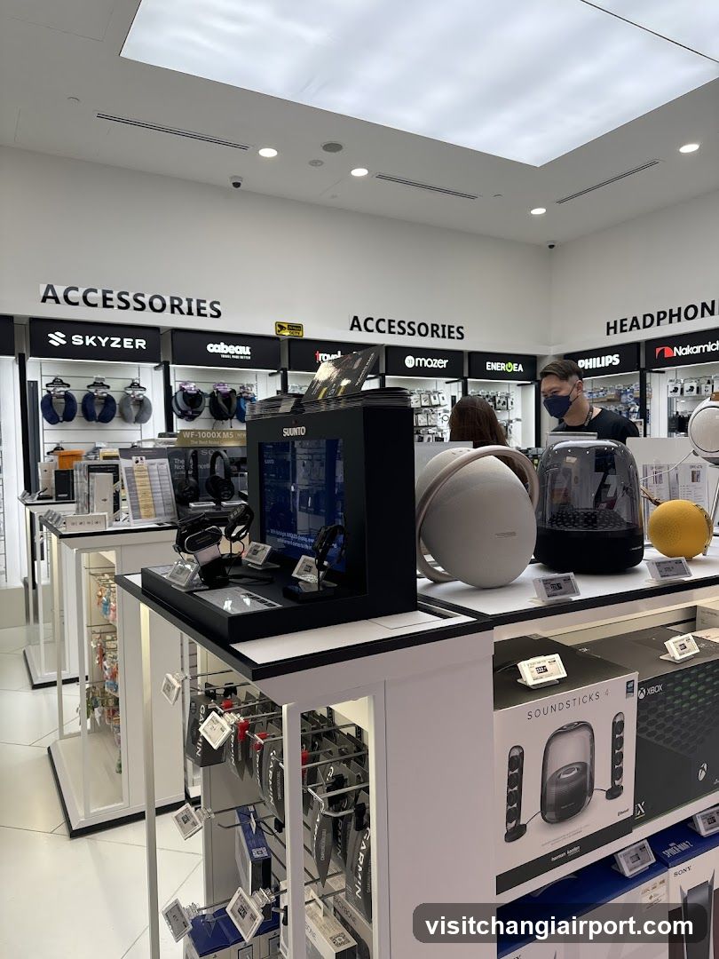 Electronics Store Interior