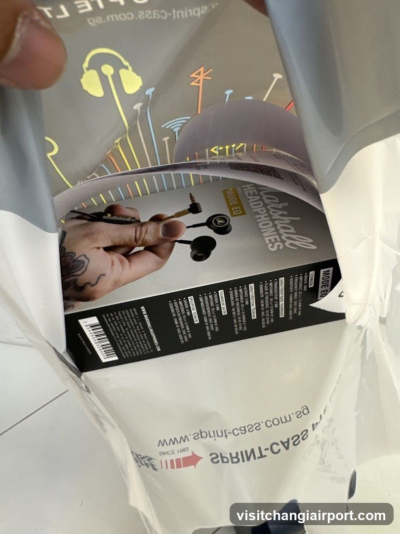 Product Packaging in Shopping Bag