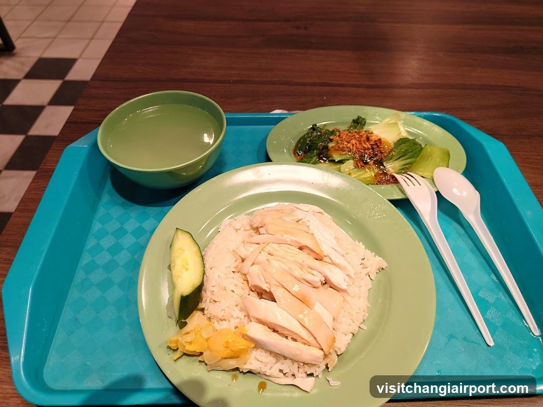 Hainanese Chicken Rice Meal