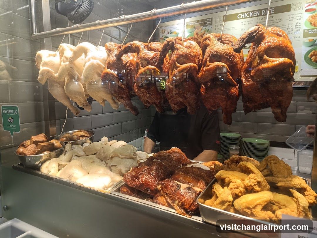 Roasted Chicken Display