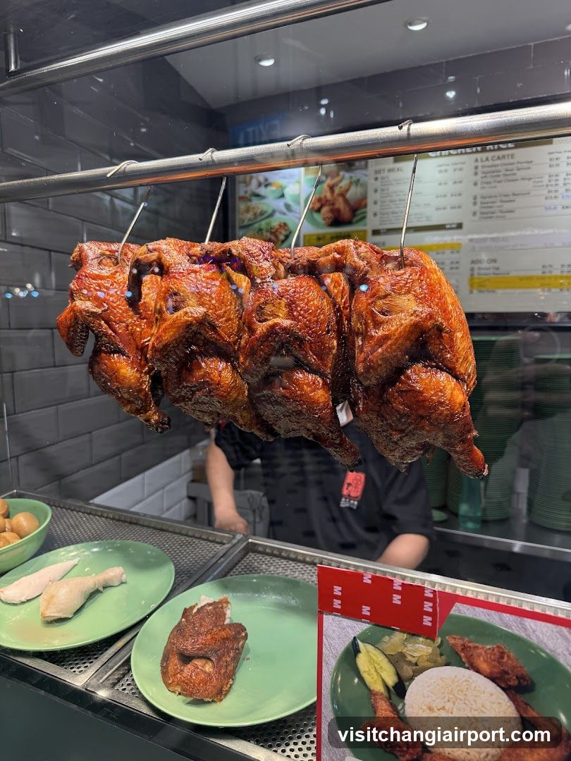 Roasted Chicken Display