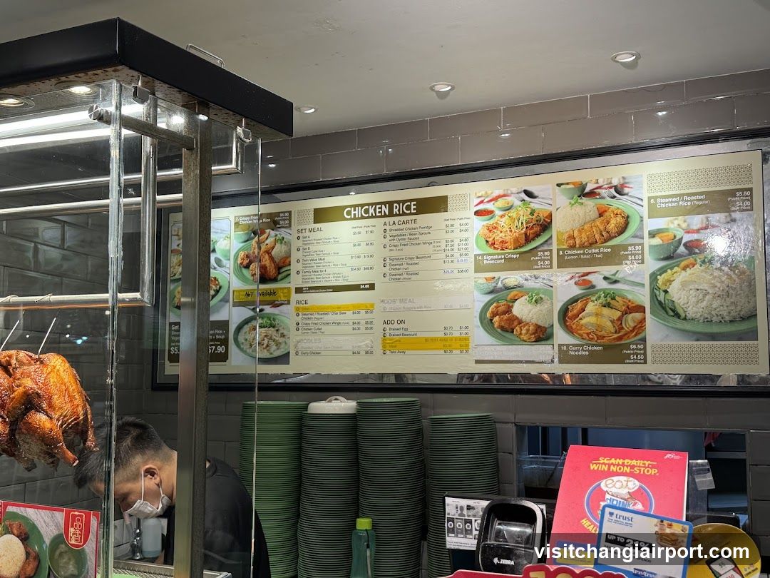 Chicken Rice Shop Interior