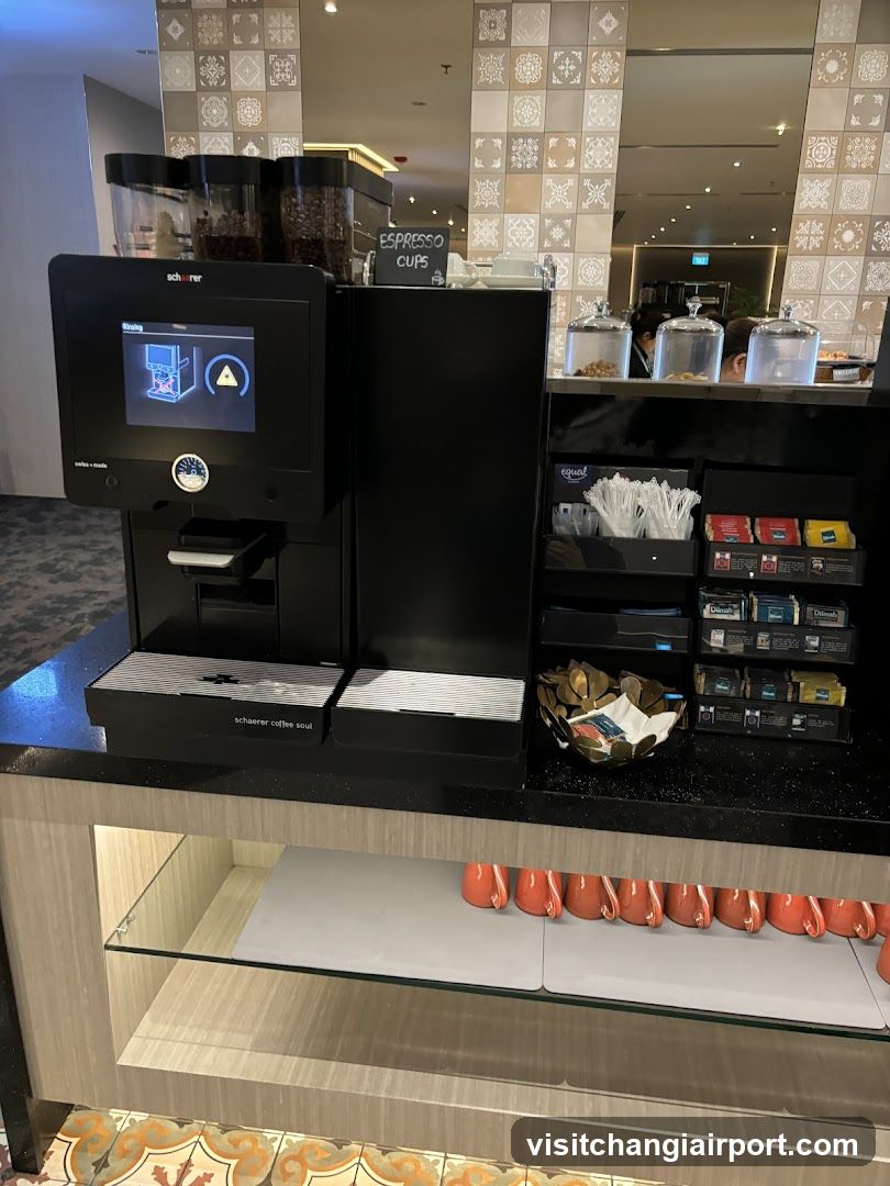 Coffee Machine and Accessories Display