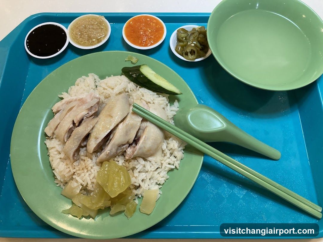 Hainanese Chicken Rice Meal