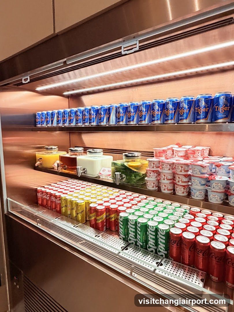 Refrigerated Beverage and Yogurt Display