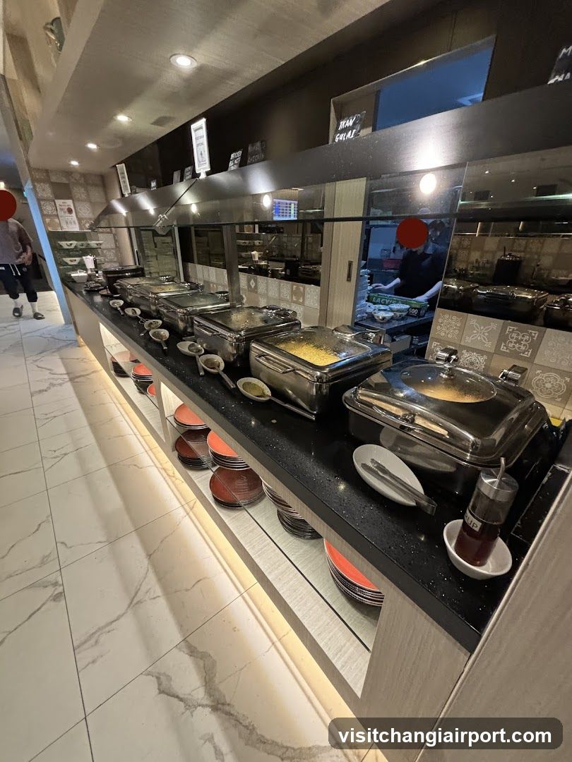 Buffet Line Interior