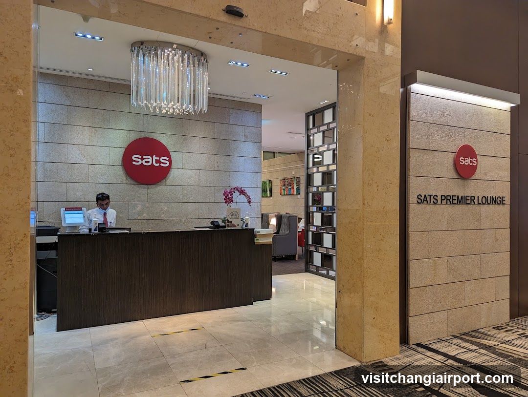 SATS Premier Lounge Reception Area