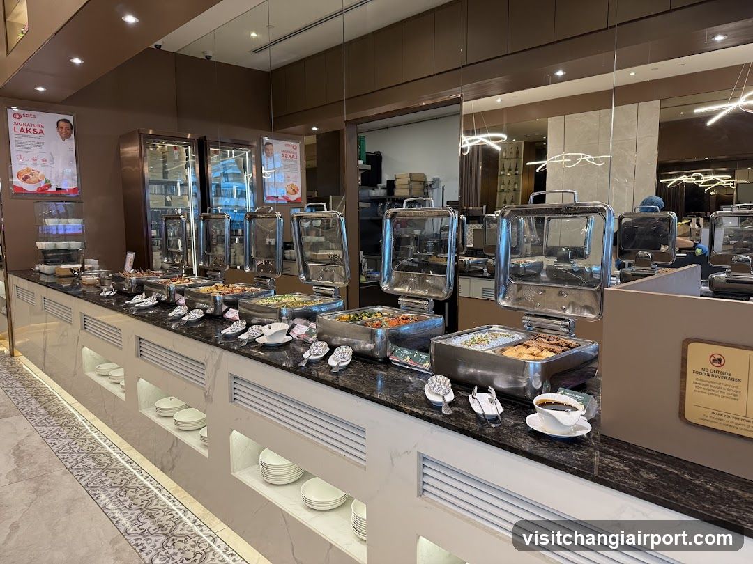 Buffet Food Display