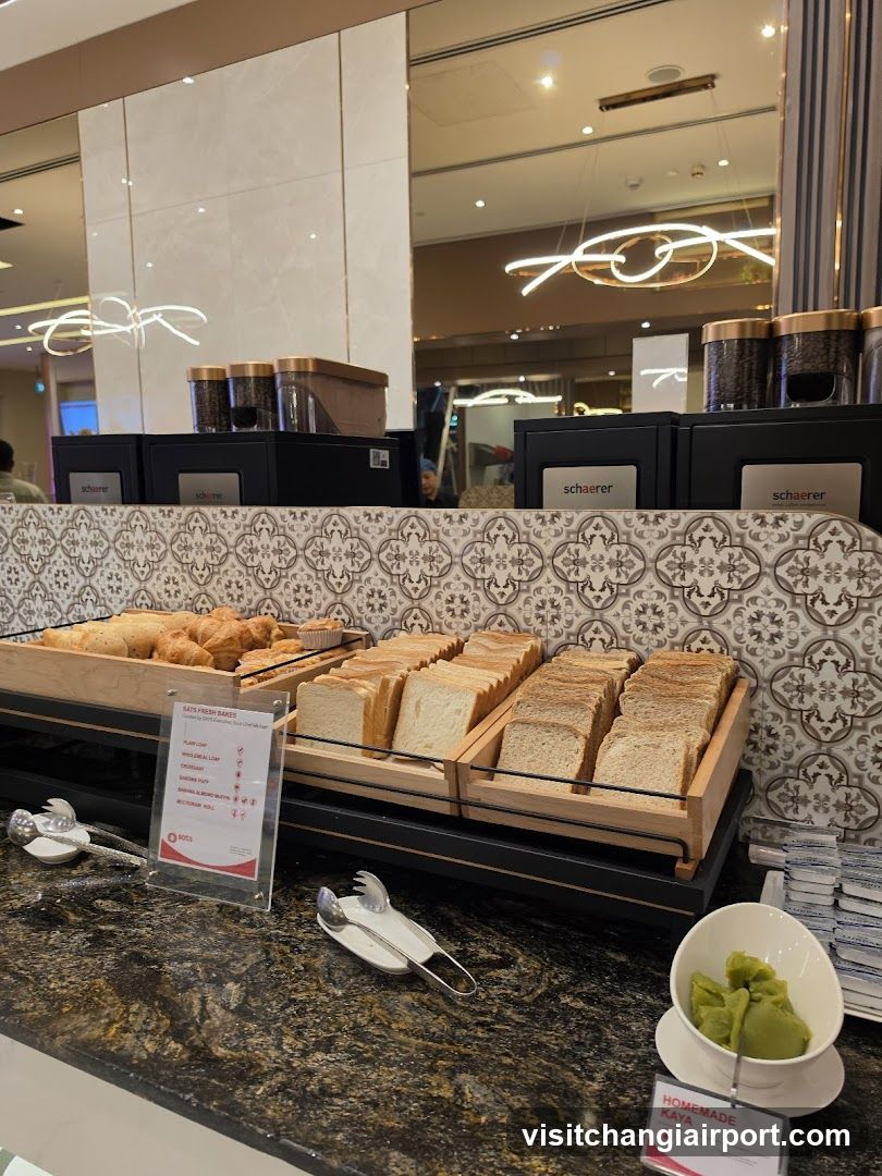 Bread and Croissant Display