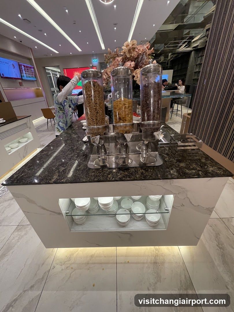 Breakfast Buffet Area