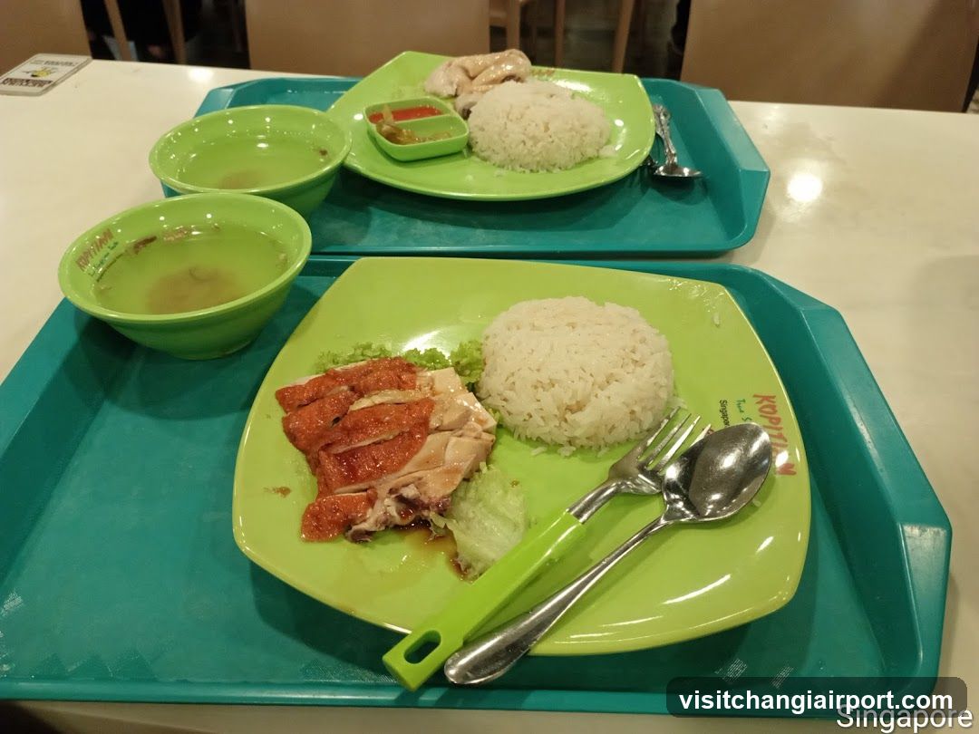 Hainanese Chicken Rice Trays