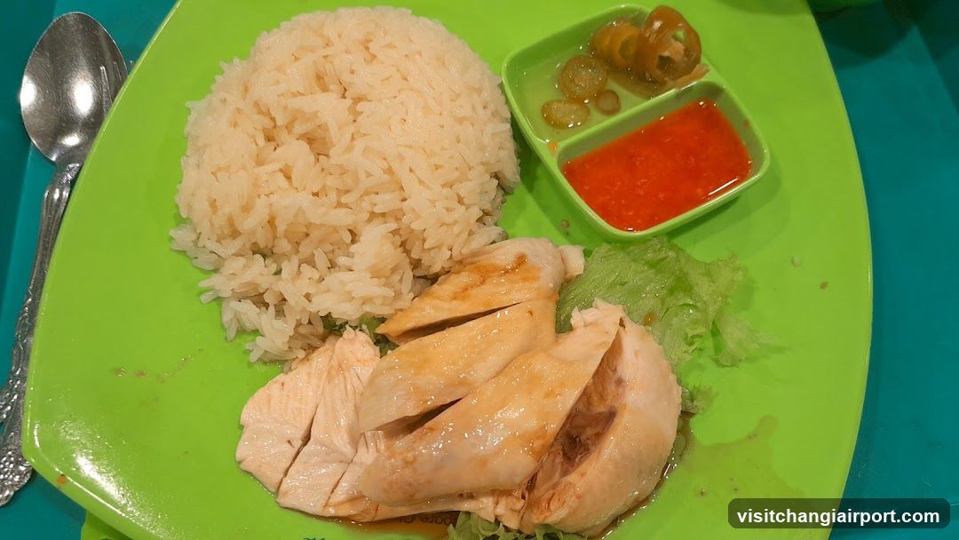 Hainanese Chicken Rice Plate