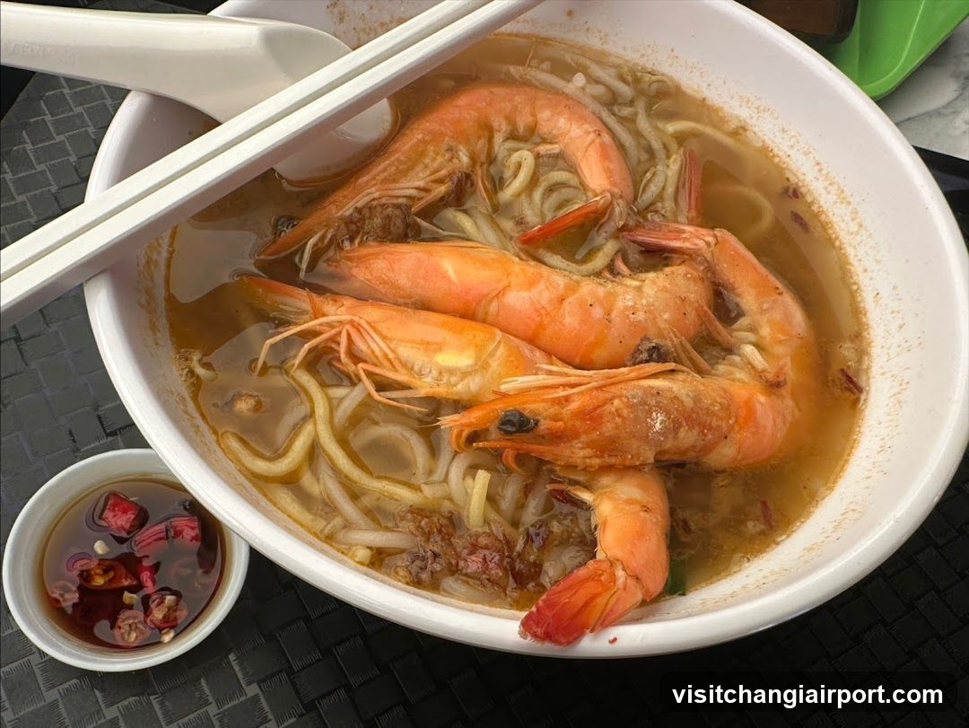 Shrimp Noodle Soup Bowl