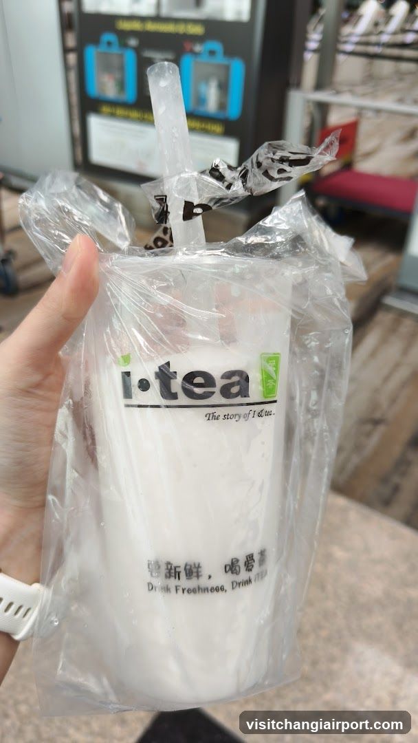 i-tea Drink in Plastic Bag