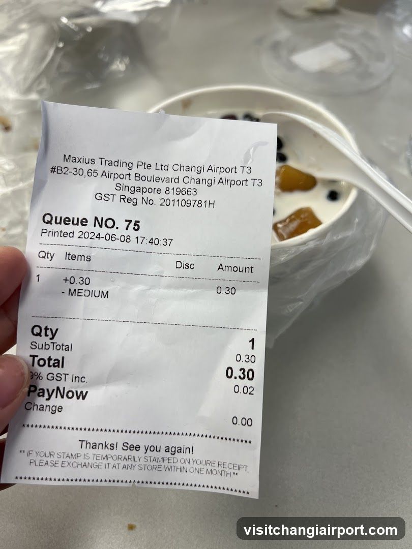 Receipt and Dessert Bowl