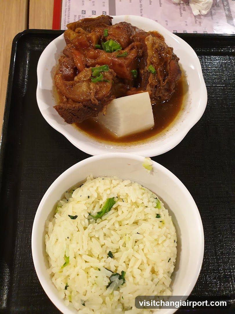 Braised Meat and Rice Meal