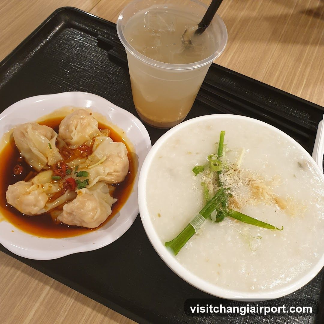 Dumplings and Congee Meal