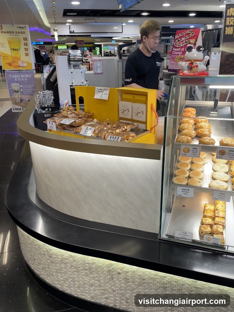 Bakery display counter