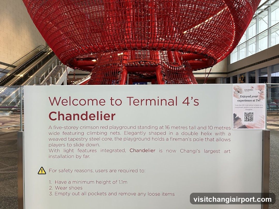 Welcome to Terminal 4's Chandelier