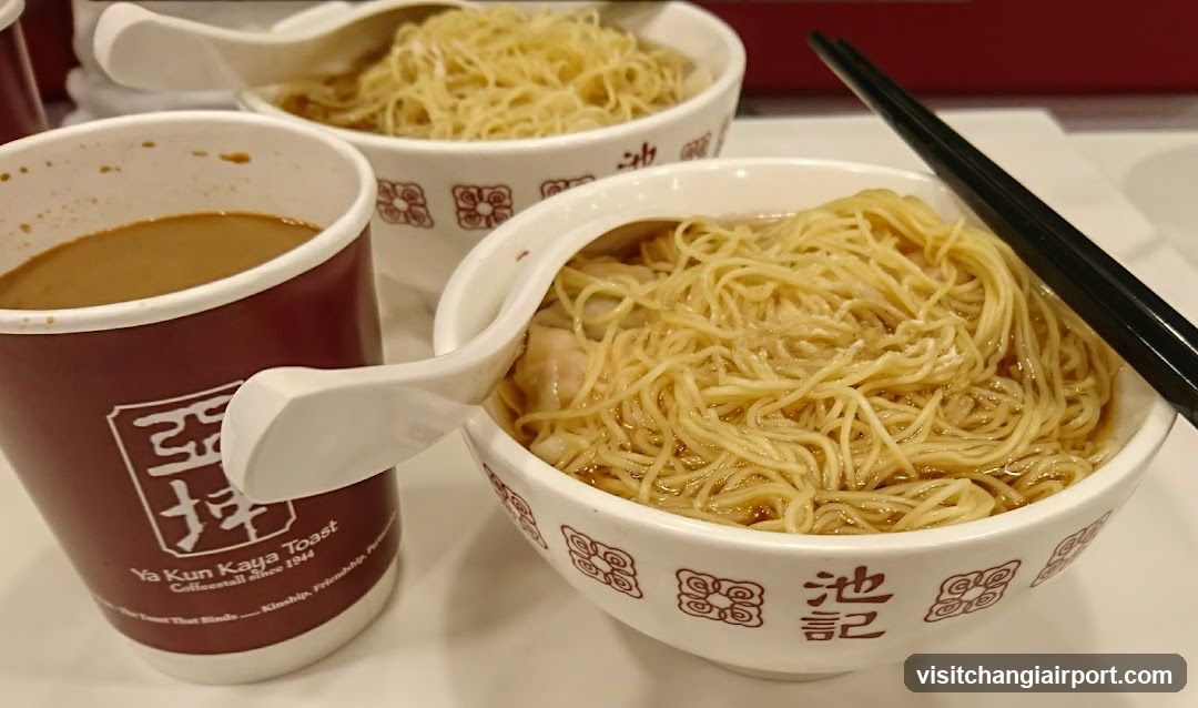 Noodle Bowl and Coffee Cup