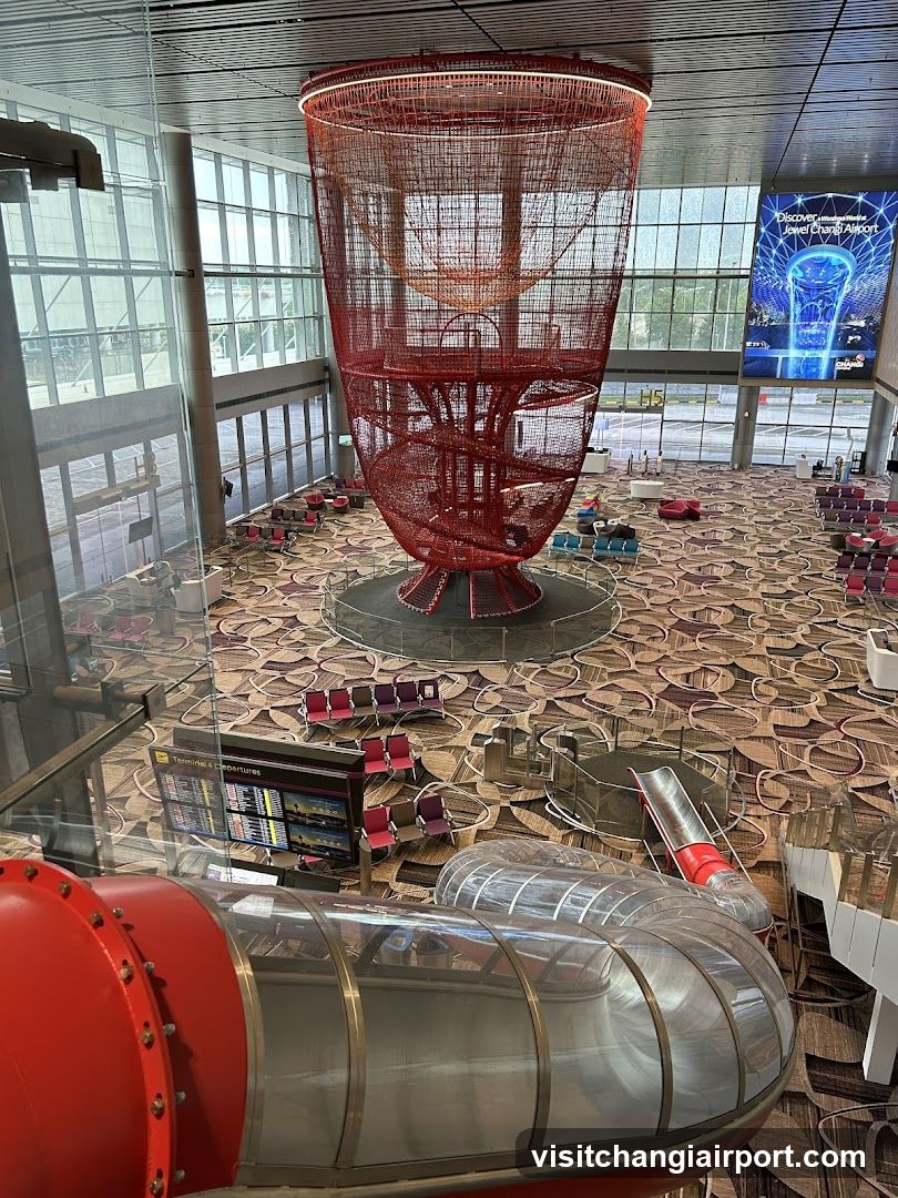 Red Spiral Tower Interior