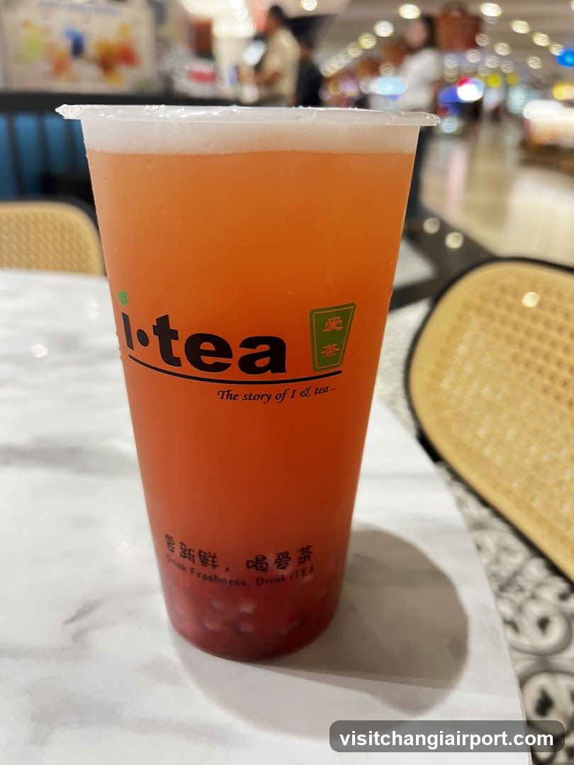 i-tea bubble tea cup