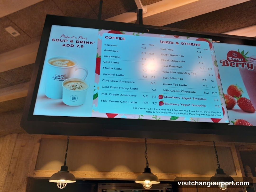 Coffee & Tea Menu Board