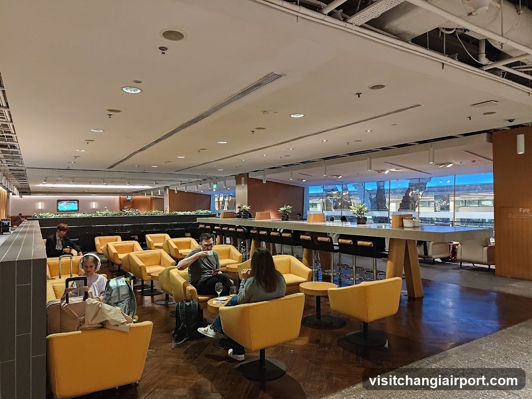 Qantas International Business Lounge Singapore