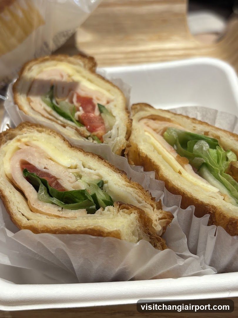 Sandwich in a container