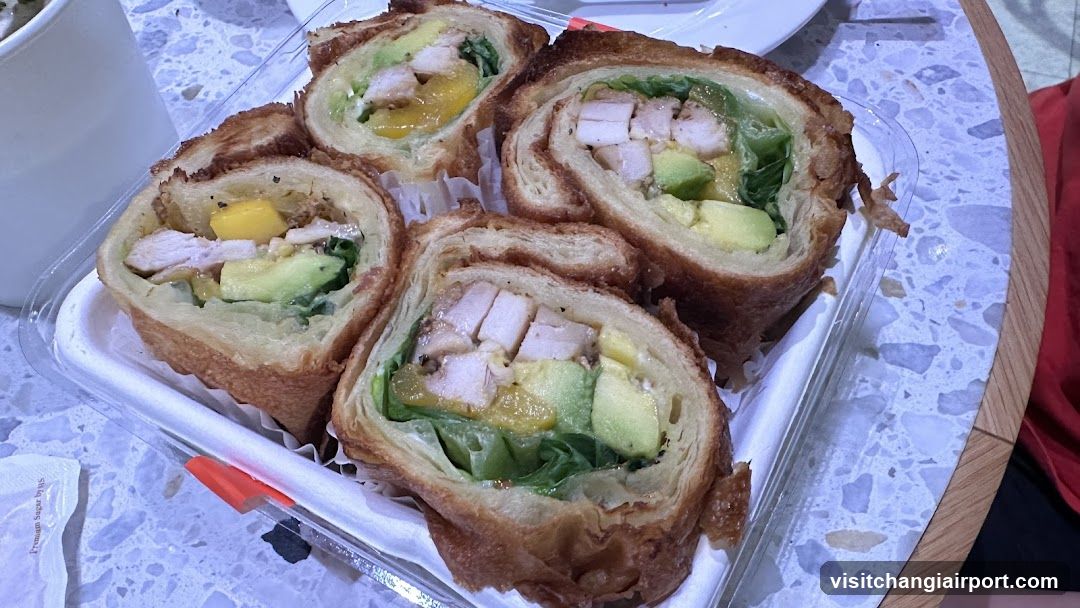 Fried Sandwich Roll with Fillings