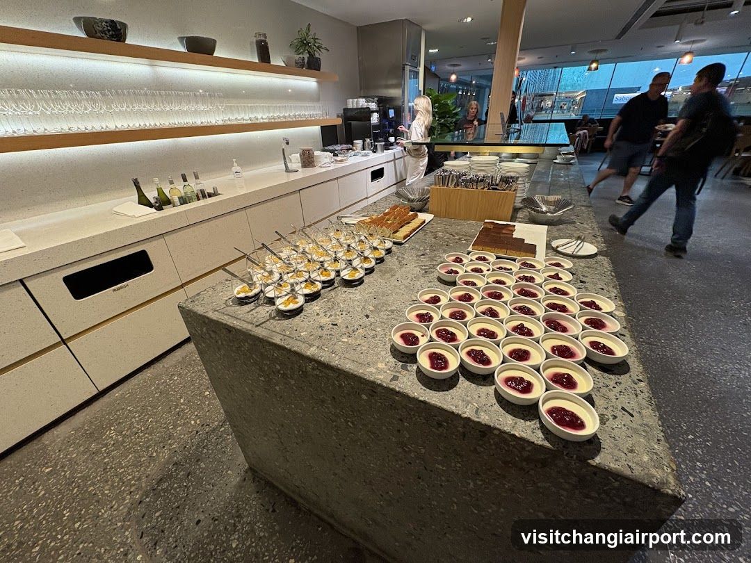 Qantas International Business Lounge Singapore
